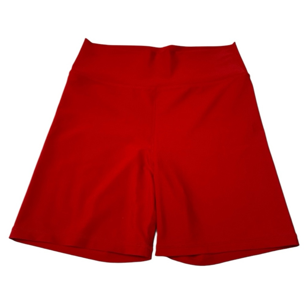 The Upside Red Spandex Bike Shorts Womens Size 8 US